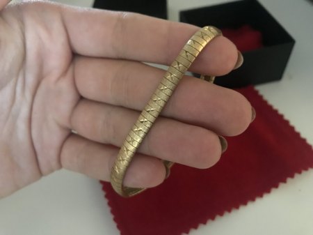 Wertschätzung 750er Goldarmband
