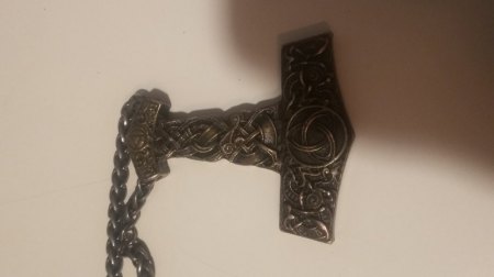 925 silber Runen Ring + Thor Hammer aus Kupfer Wert?