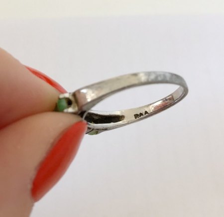 Was bedeutet die Punzierung P.AA auf meinem Ring?