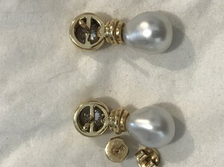 Perlen Brillant Ohrringe