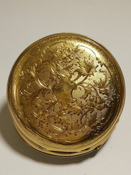 Antike Taschenuhr Gold