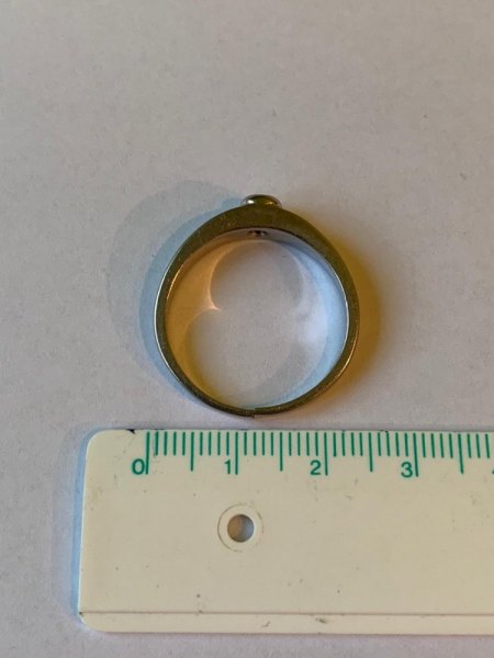 Diamant Ring 585 Weißgold 0,19 Karat