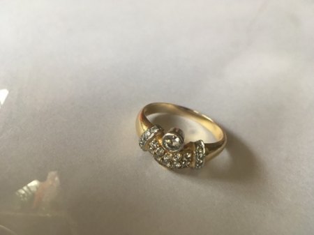 Ring aus Türkei, angeblich 18k