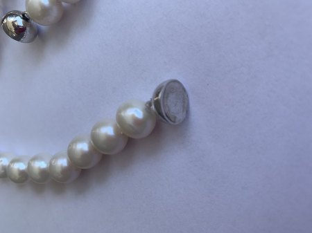 Bitte um Wertschätzung Perlenkette