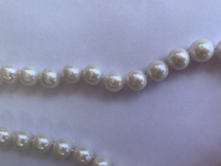 Bitte um Wertschätzung Perlenkette