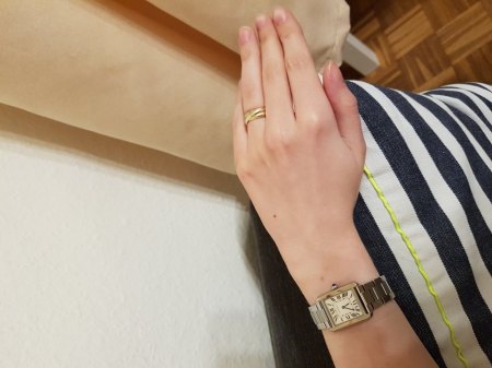 Cartier Solo Tank in small oder large?
