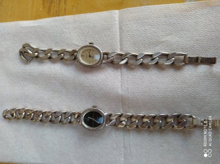 2 Quinn Scheurle Uhren silber 925 massiv zu verkaufen