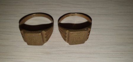 Alte Ringe von Großeltern gefunden