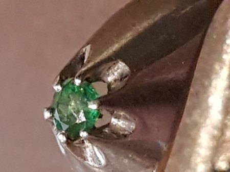 „Smaragd Ring" – Wer kennt die hier abgebildete Punze, da ich trotz intensiver Recherche nicht weiterkomme