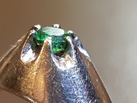 „Smaragd Ring" – Wer kennt die hier abgebildete Punze, da ich trotz intensiver Recherche nicht weiterkomme