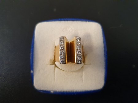 Damenring Gold mit 12 Diamanten (0.4 CT) (No. 11)