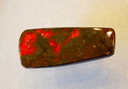 Roter Ammolit aus Goldschmiede zu verkaufen