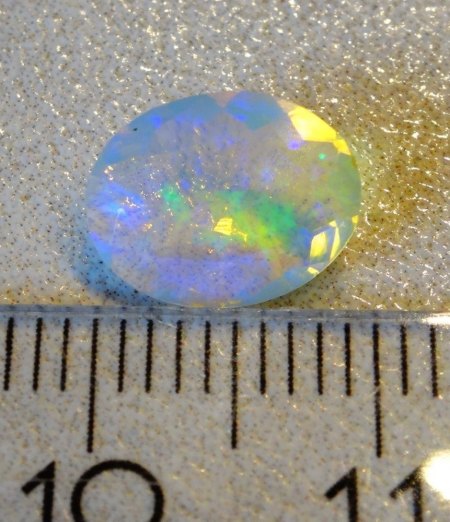 Welo Opal - oval facettiert - 1,2 Carat aus Goldschmiede zu verkaufen (5)
