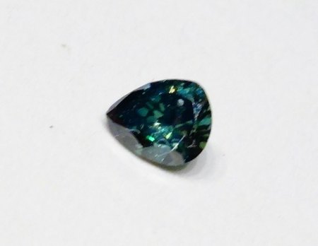 Diamanttropfen - fancy blau - aus Goldschmiede zu verkaufen