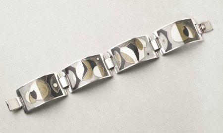 Stegemaille Armband 925er Silber - Identifikation und Schätzung