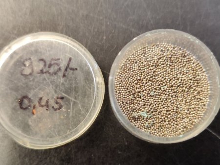 35g Silber Granalien 0,25mm bis 1,2mm