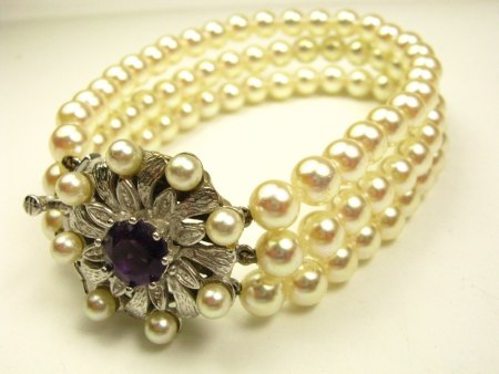 Vintage- Perlenarmband