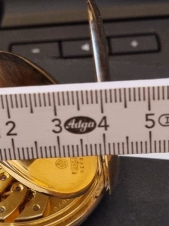 Goldene Taschenuhr 0,585 Herstellerpunzen erkennen und Wertermittlung