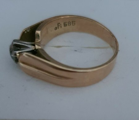 oFi 585 Gold Diamant Ring