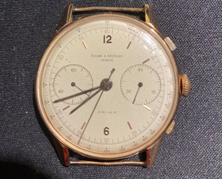 1950‘s–1960‘s Baume&Mercier Príma Chronograph