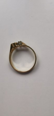 Ca 45 Jahre älter Ring Gravur