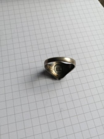 Silberring mit Armbrust