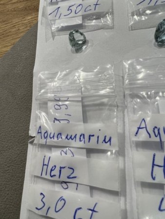 „ Hilfe „  Aquamarin Wertschätzung/Ankauf