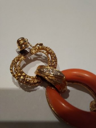 Armband Koralle Gold Italien