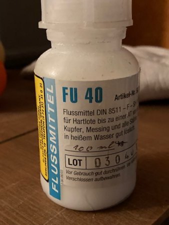 Hartlötflussmittel FU40