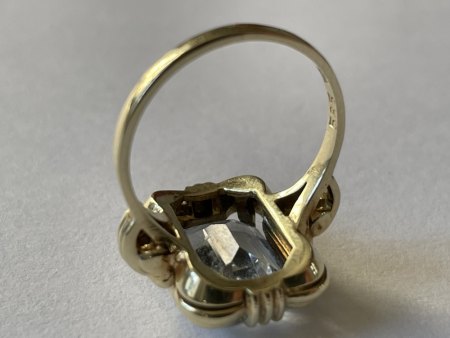 Ring geerbt, Aquamarin in 585 Gold, Wert?