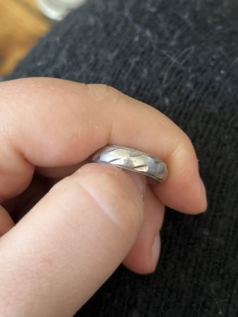 Ring Stempel 980 Silber