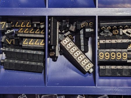 Preisschildkassette Compact MINI - aus Goldschmiedeauflösung