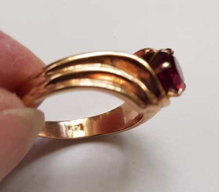 Wertermittlung Ring in Rotgold