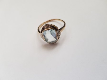 Wertermittlung Ring mit wasserblauem Stein