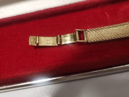 Alte Omega Uhr 585/ 750 Gold Geneve Kaliber620