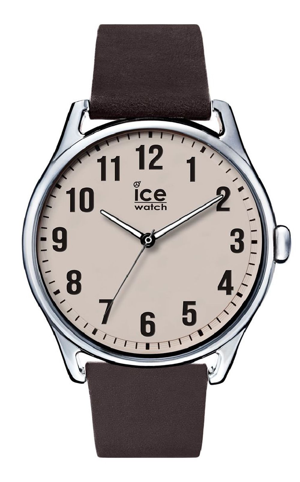 Ice-Watch ICE time Dark brown Beige Large